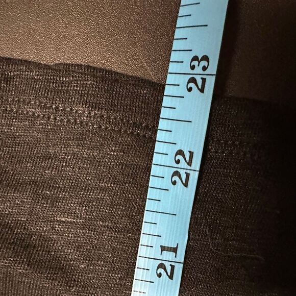 Eileen Fisher $118 Organic Linen Jersey V-Neck Boxy Tee black 2X NEW - Picture 11 of 11